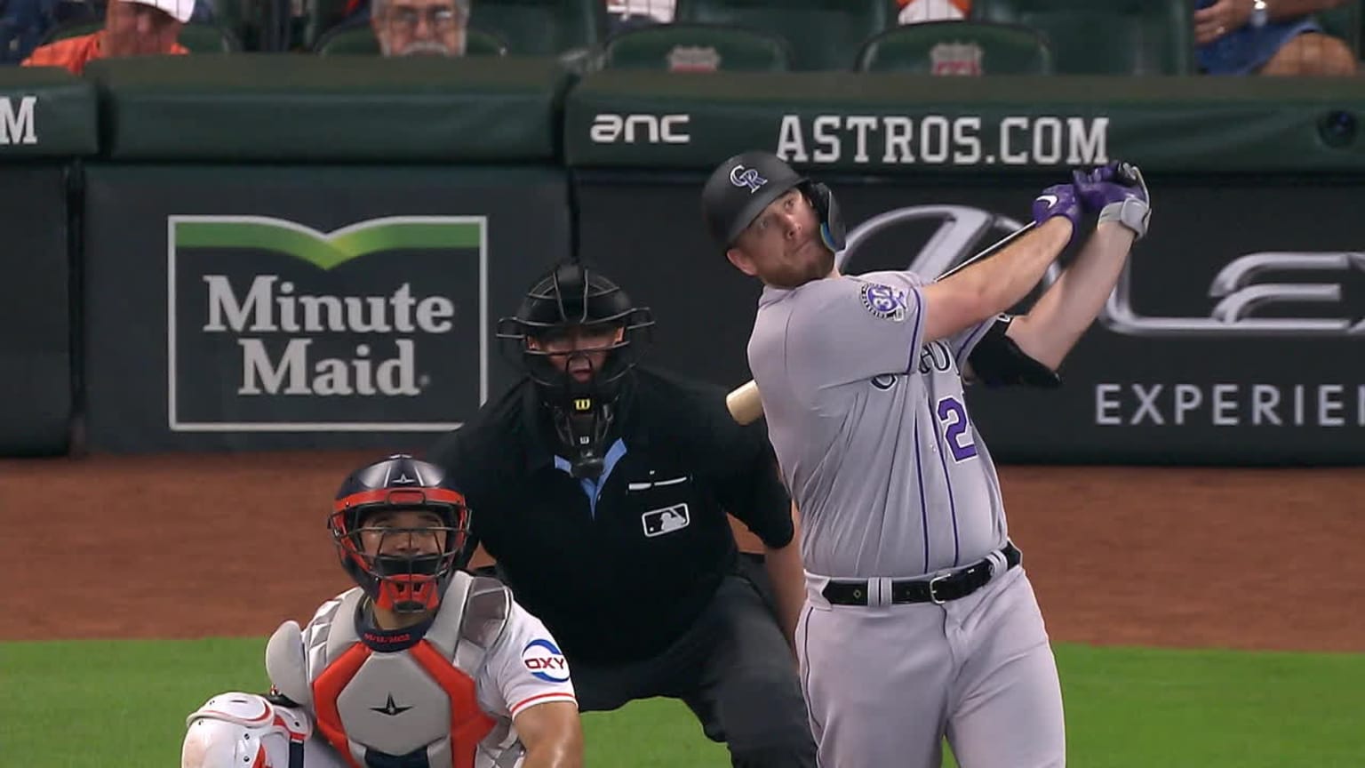 C.J. Cron slugs a solo homer to left field | 07/05/2023 | Colorado Rockies