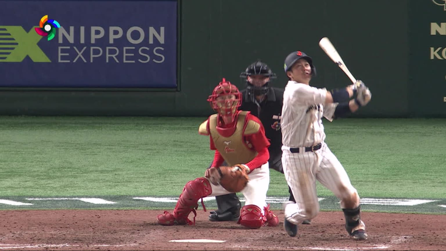 Takuya Kai hits a two-run double in the 8th inning | 03/09/2023 | MLB.com