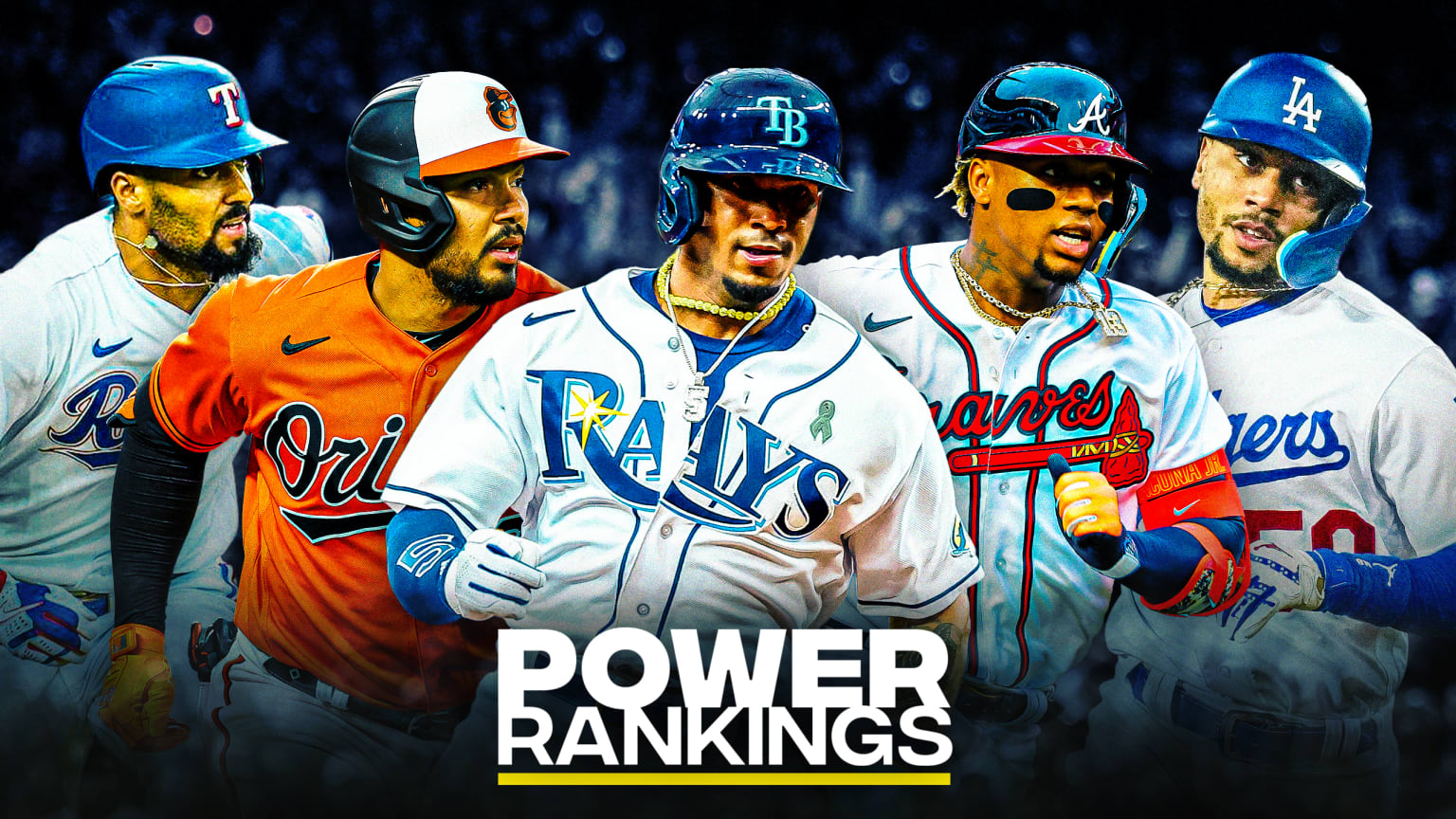 Rays, Rangers lead Power Rankings at end of May 05/30/2023