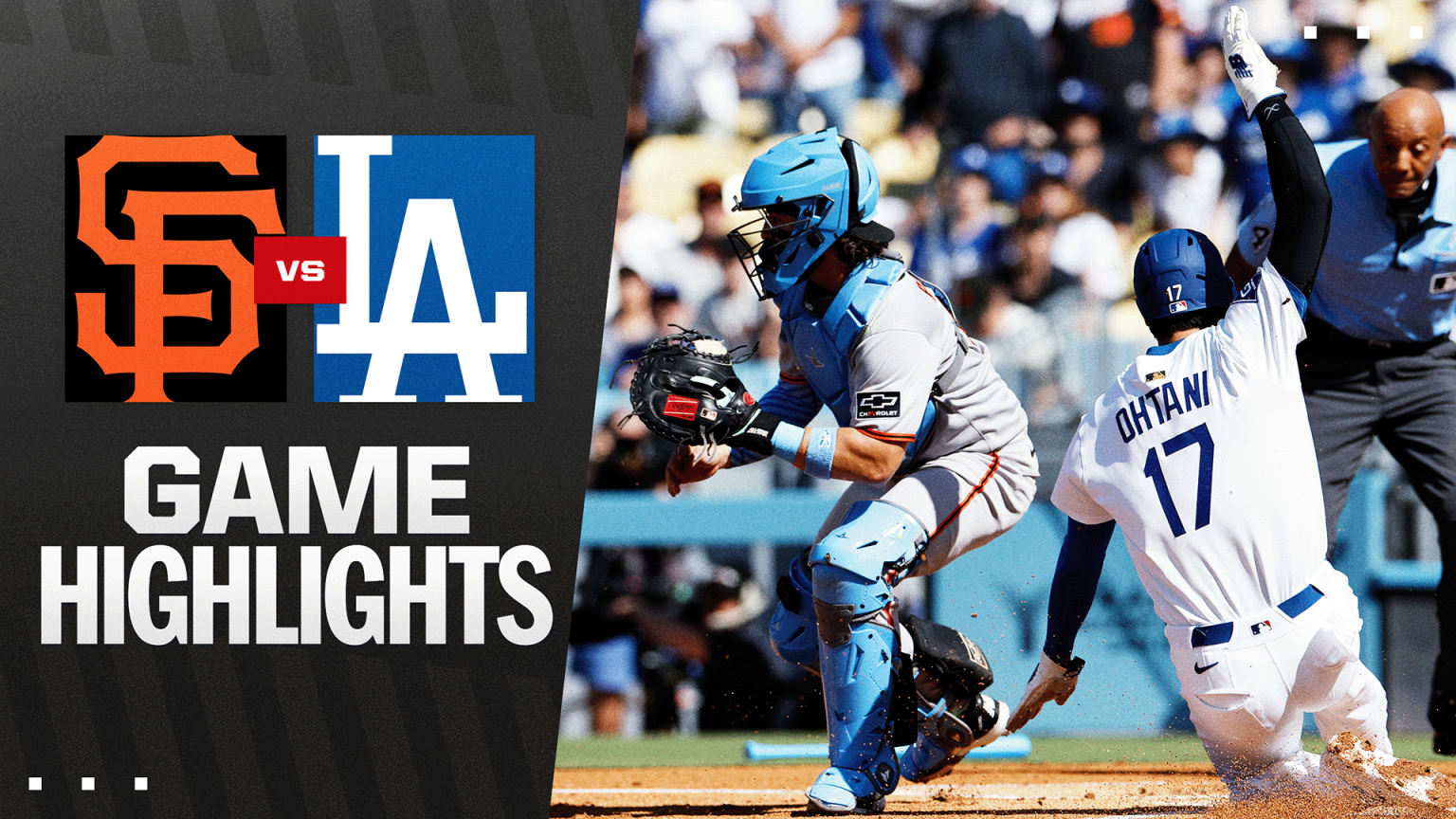 Giants vs. Dodgers Highlights | 06/15/2025 | Los Angeles Dodgers