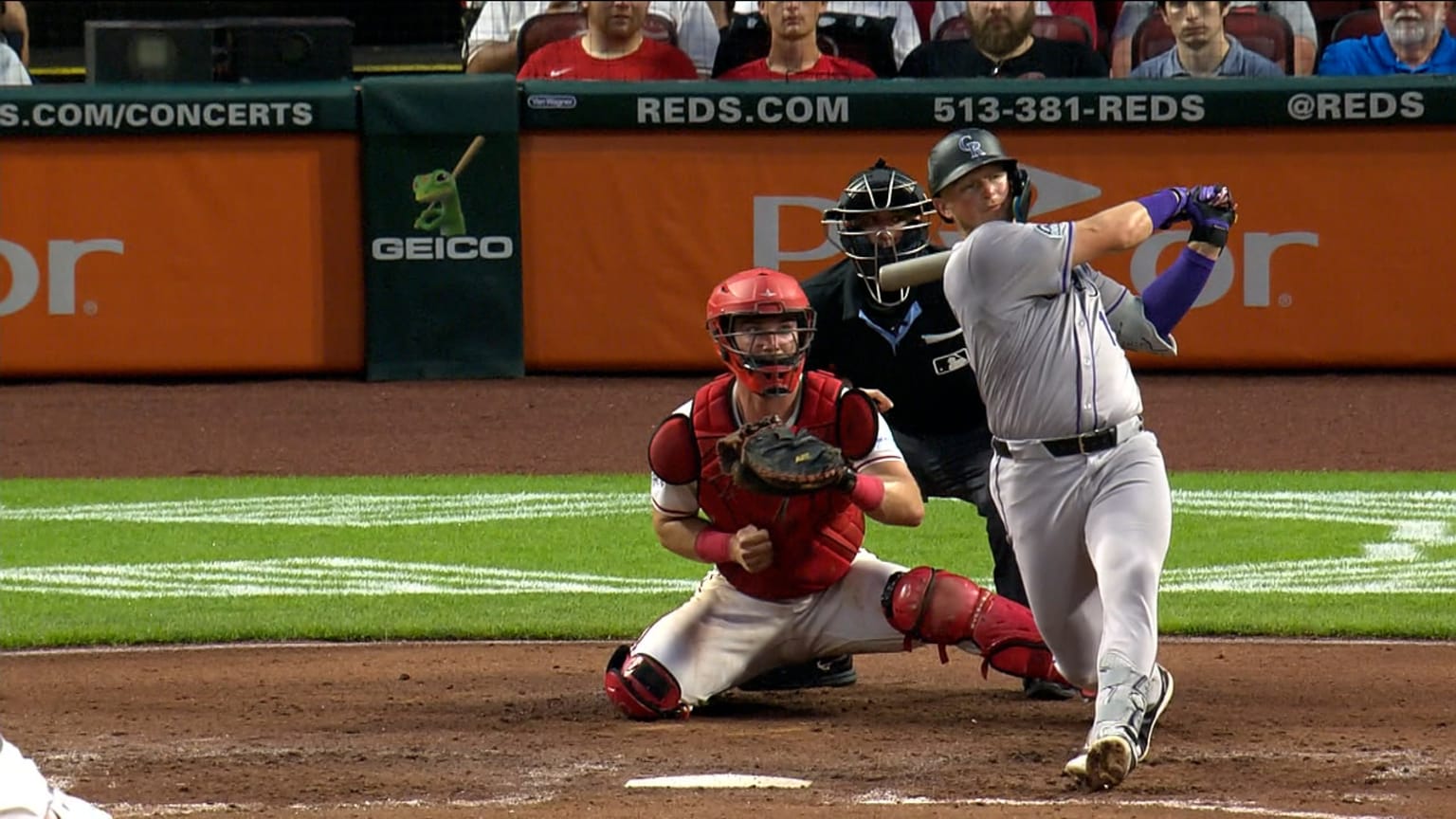 Hunter Goodman's RBI double | 07/09/2024 | Colorado Rockies
