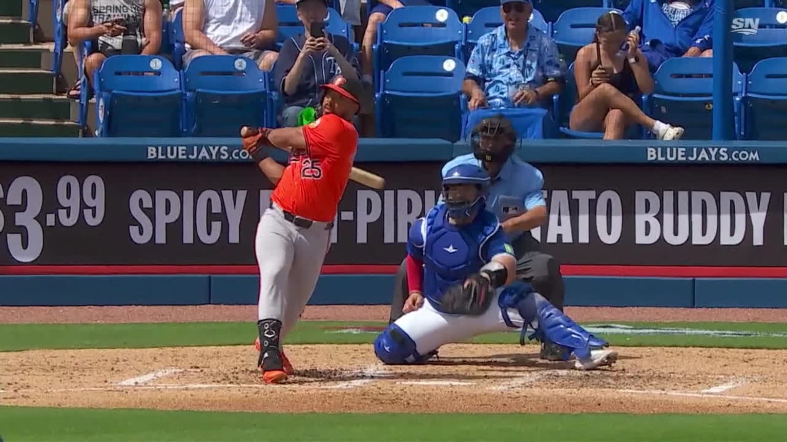 Anthony Santander crushes 2nd homer of the day 03/10/2024 Baltimore
