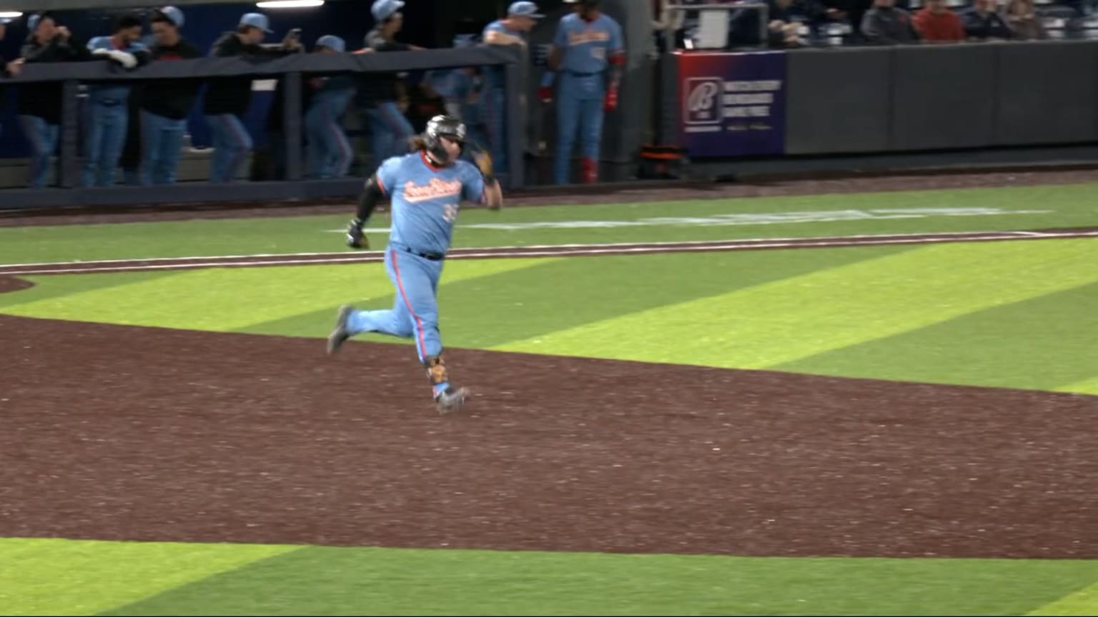 Creed Willems' home run to deep right field 04/17/2024 Baltimore