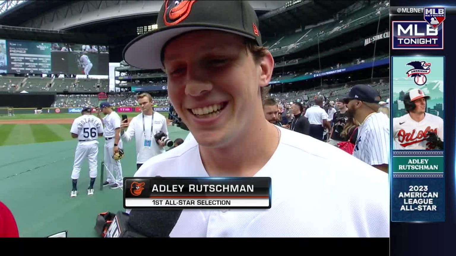 Adley Rutschman 2023 Major League Baseball All-Star Game