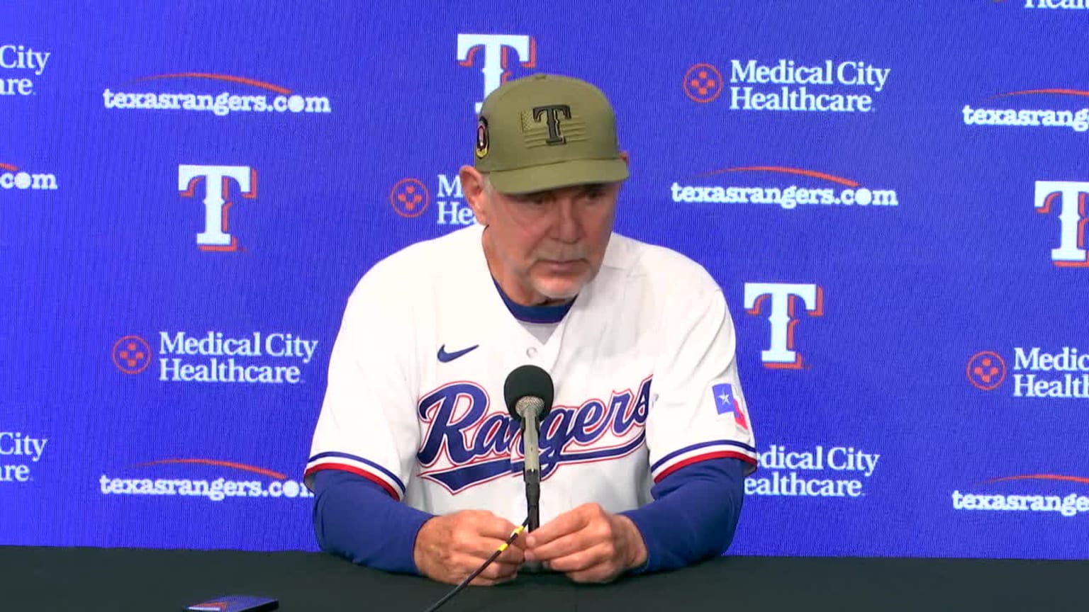 Rangers manager Bruce Bochy on 11-5 win over Rockies | 05/20/2023 ...