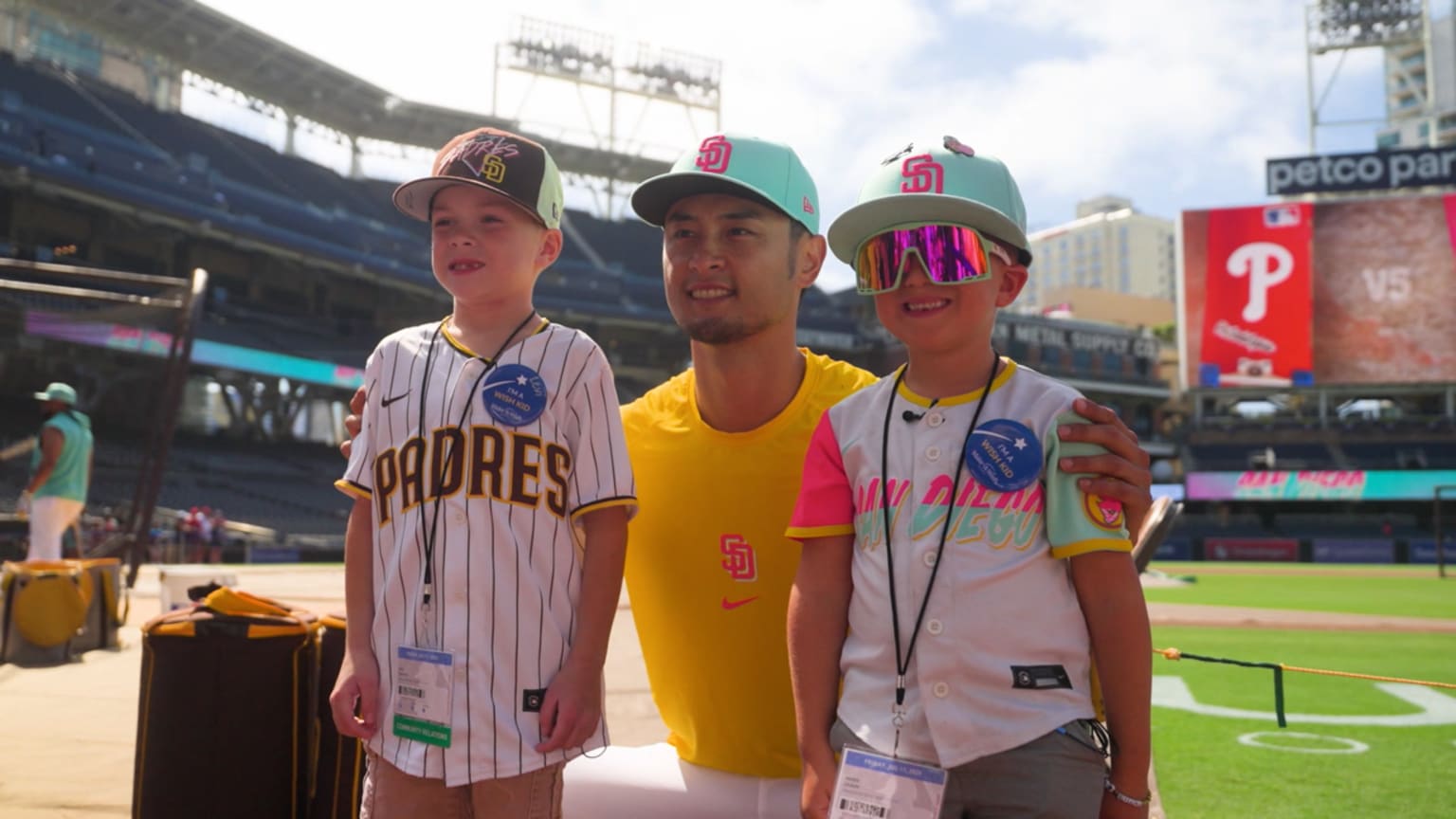 Padres make wishes come true for Asher and Levi 07/12/2025 San Diego Padres