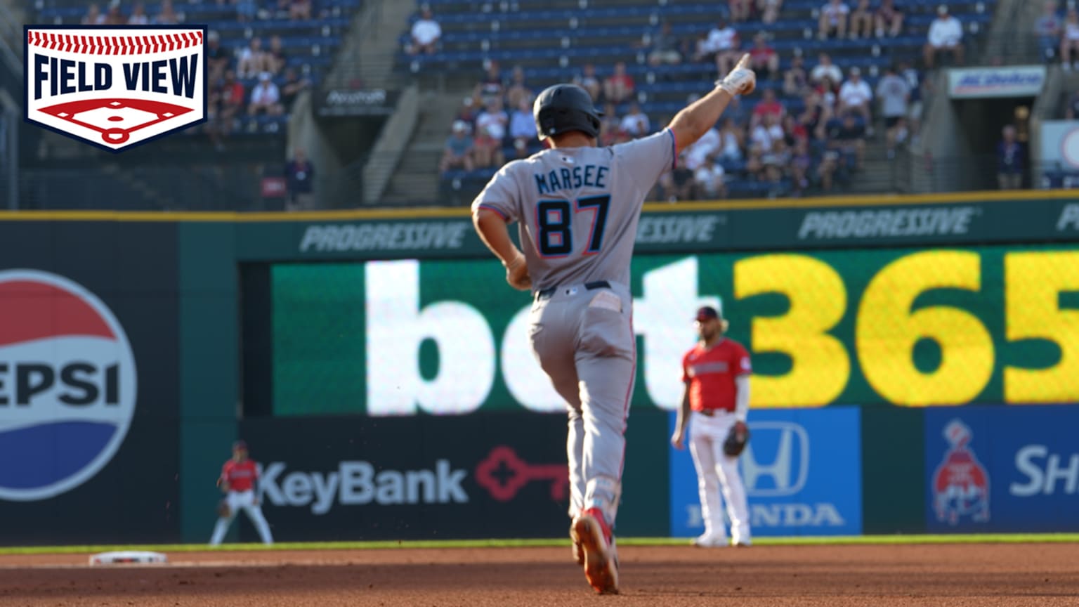 Field View: Jakob Marsee's three-run home run (2) | 08/13/2025 | Miami ...