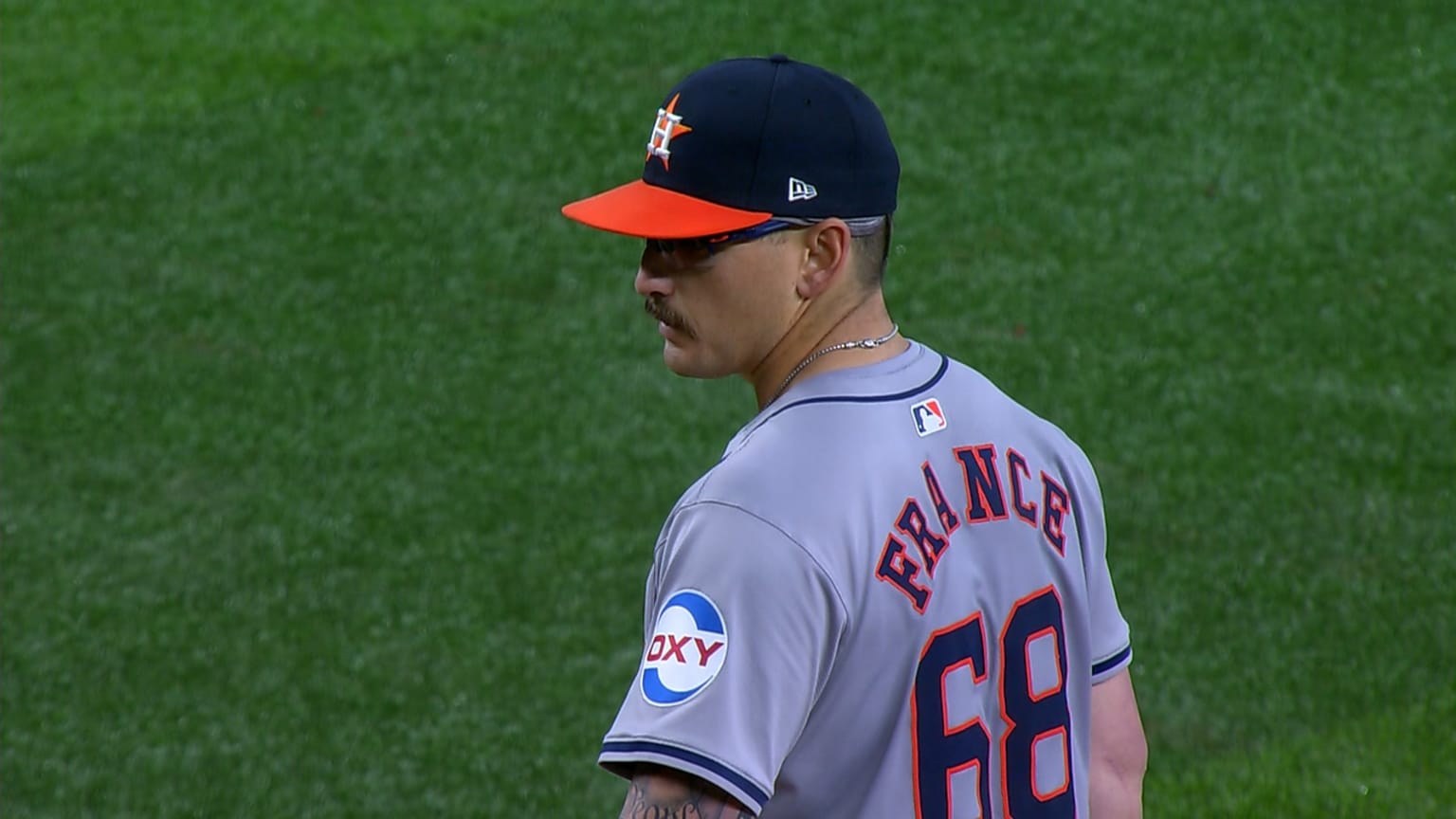MLB - マリナーズ タイ フランス 2022年実使用 vsアストロズ ヒット J.P. France K's four | 04/06/2024 | Houston Astros