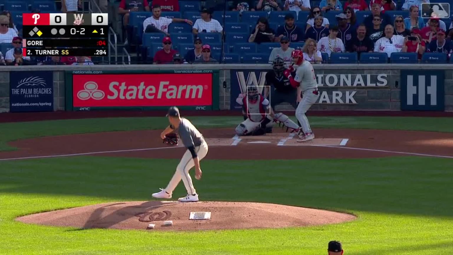 Luis García Jr.'s overtheshoulder catch 09/28/2024