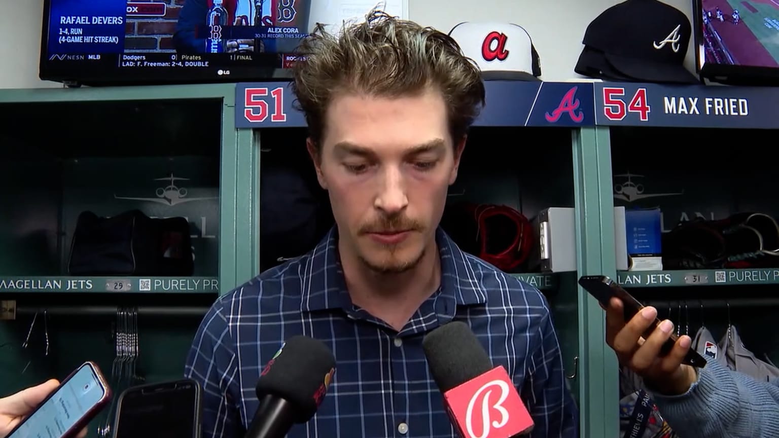 Max Fried discusses his strong 13 strikeout outing