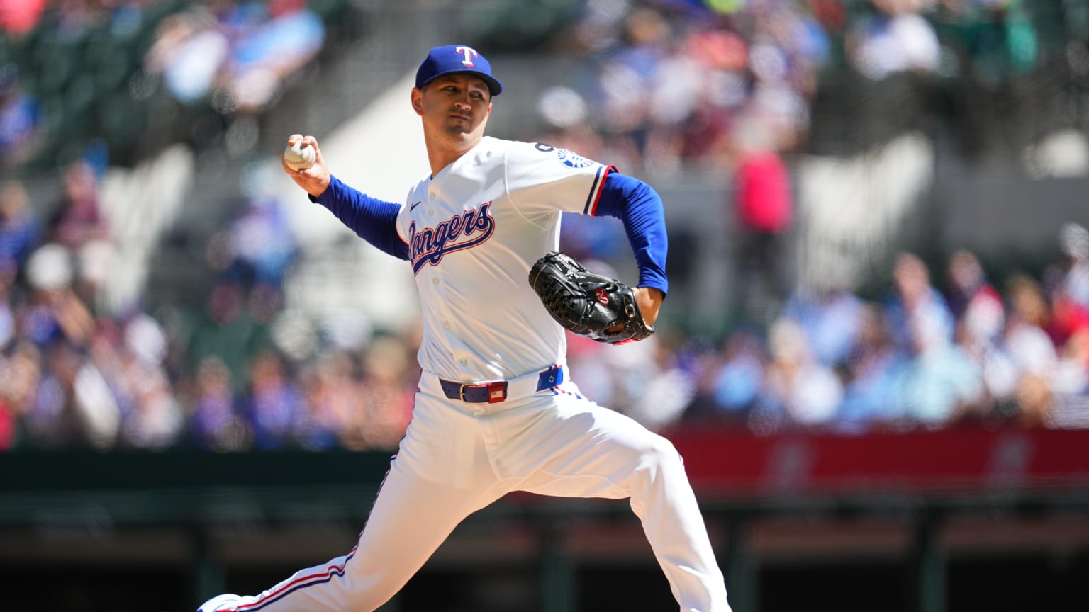 Tyler Mahle fans Trevor Larnach | 09/25/2025 | Texas Rangers