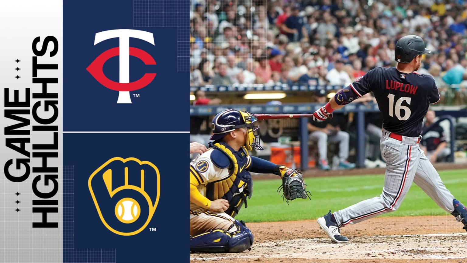 Adames and Taylor lead the Brewers over the Twins 08/22/2023