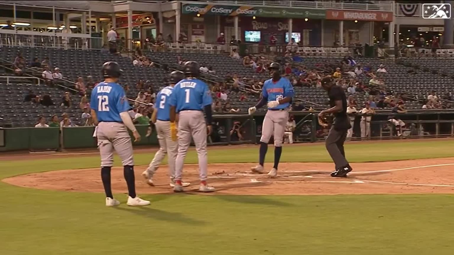 Denzel Clarke hits a grand slam | 07/06/2023 | MLB.com