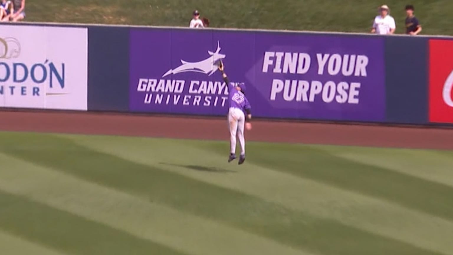 Jordan Beck's leaping catch | 03/14/2026 | Colorado Rockies