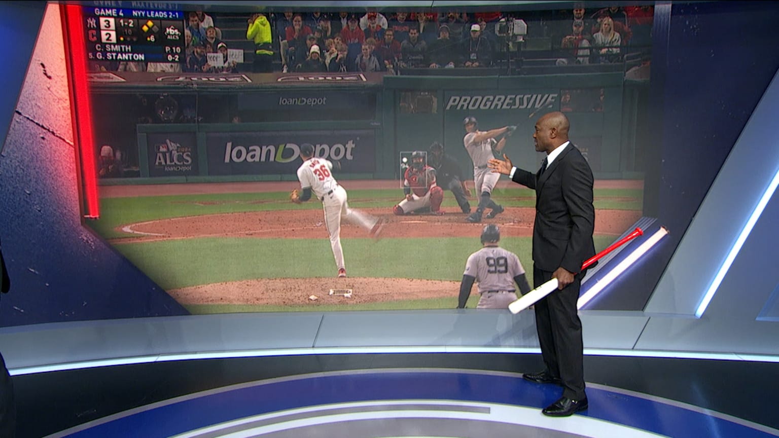 Breaking down Giancarlo Stanton's swing adjustments 10/19/2024 New