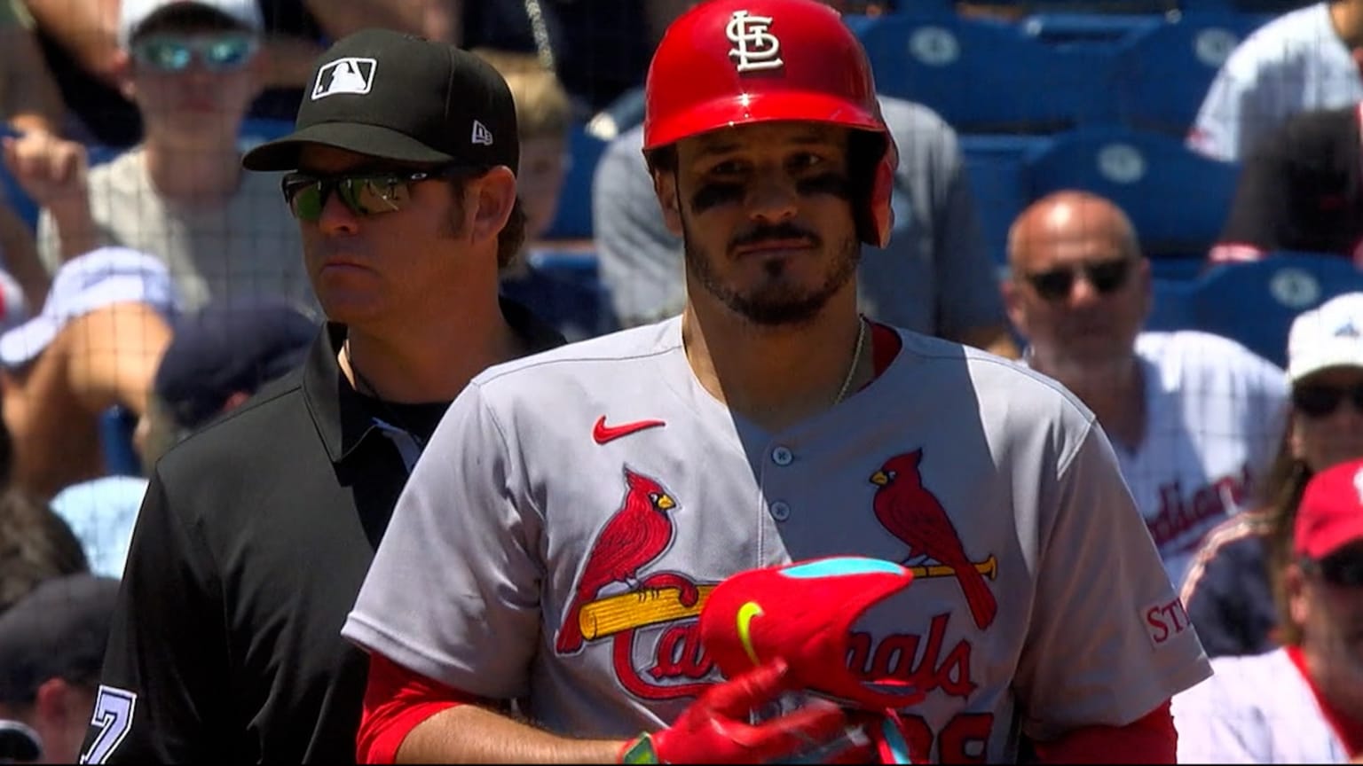 Nolan Arenado exits the game in the 8th | 06/29/2025 | St. Louis Cardinals