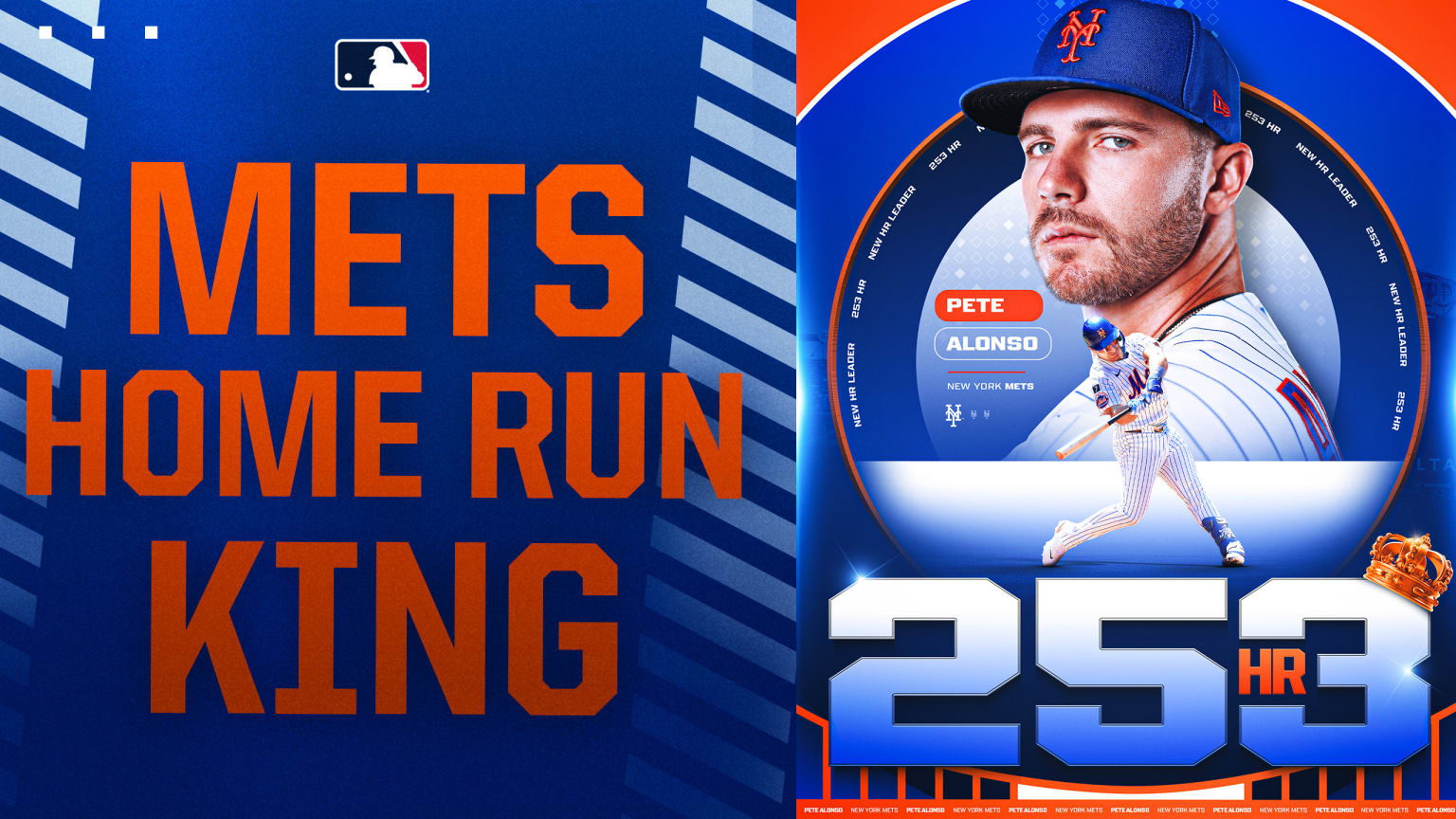 Pete Alonso sets all-time Mets home run record (27) | 08/12/2025