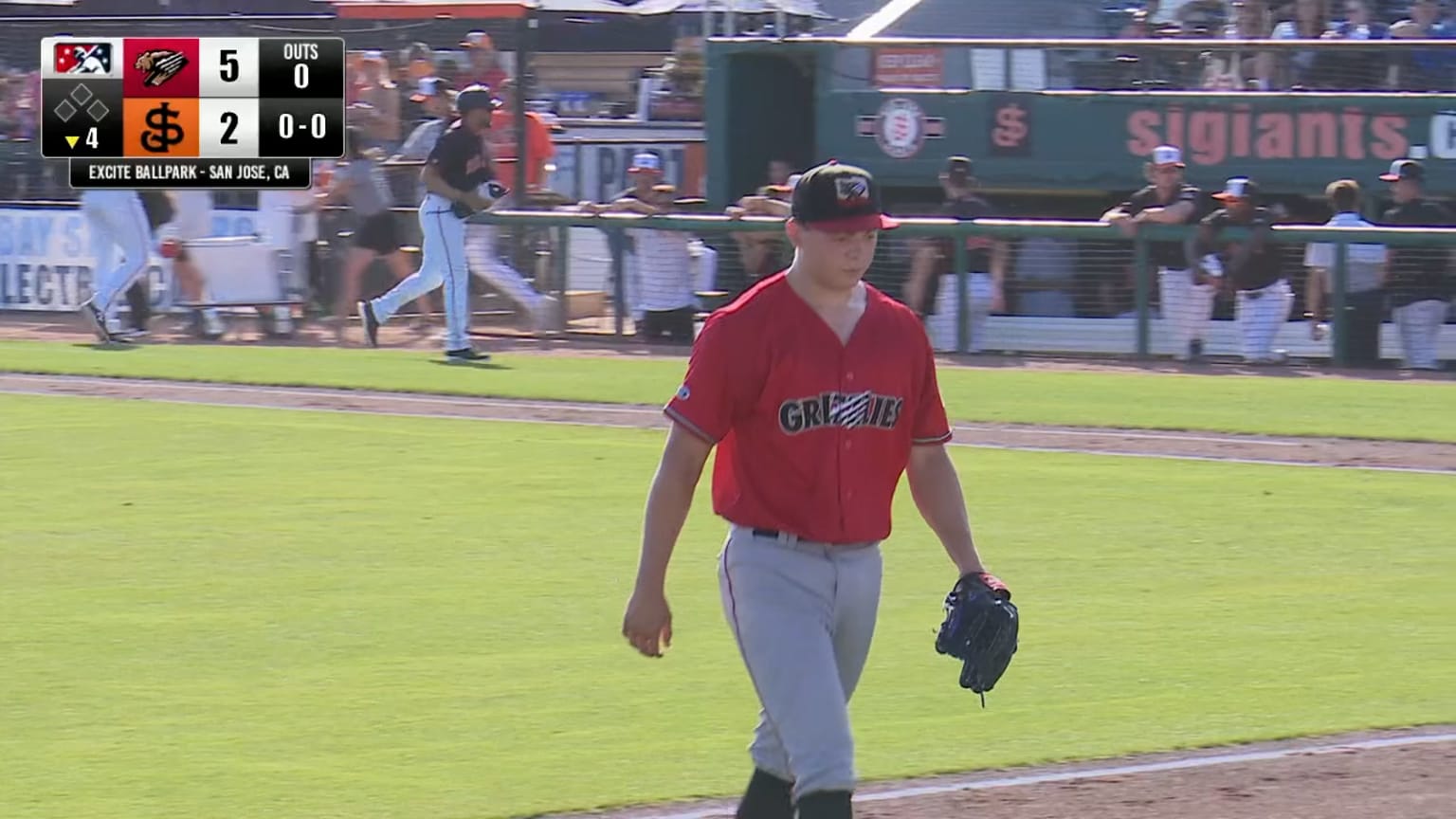 Rockies prospect Jackson Cox records a strikeout 06/04/2023