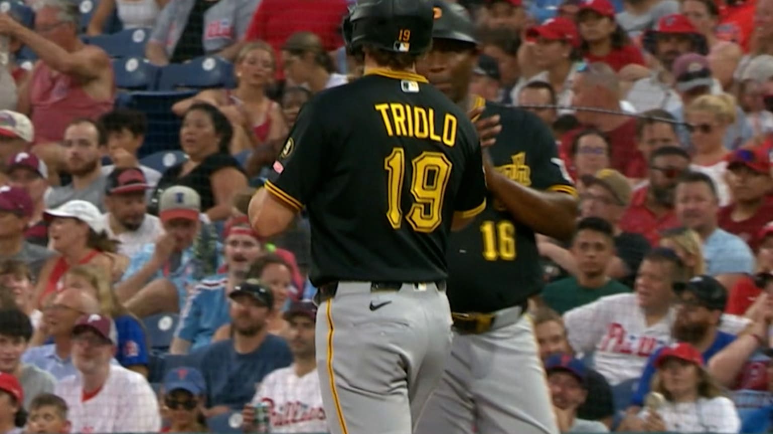 Kyle Backhus' RBI hit by pitch | 07/01/2026 | Pittsburgh Pirates