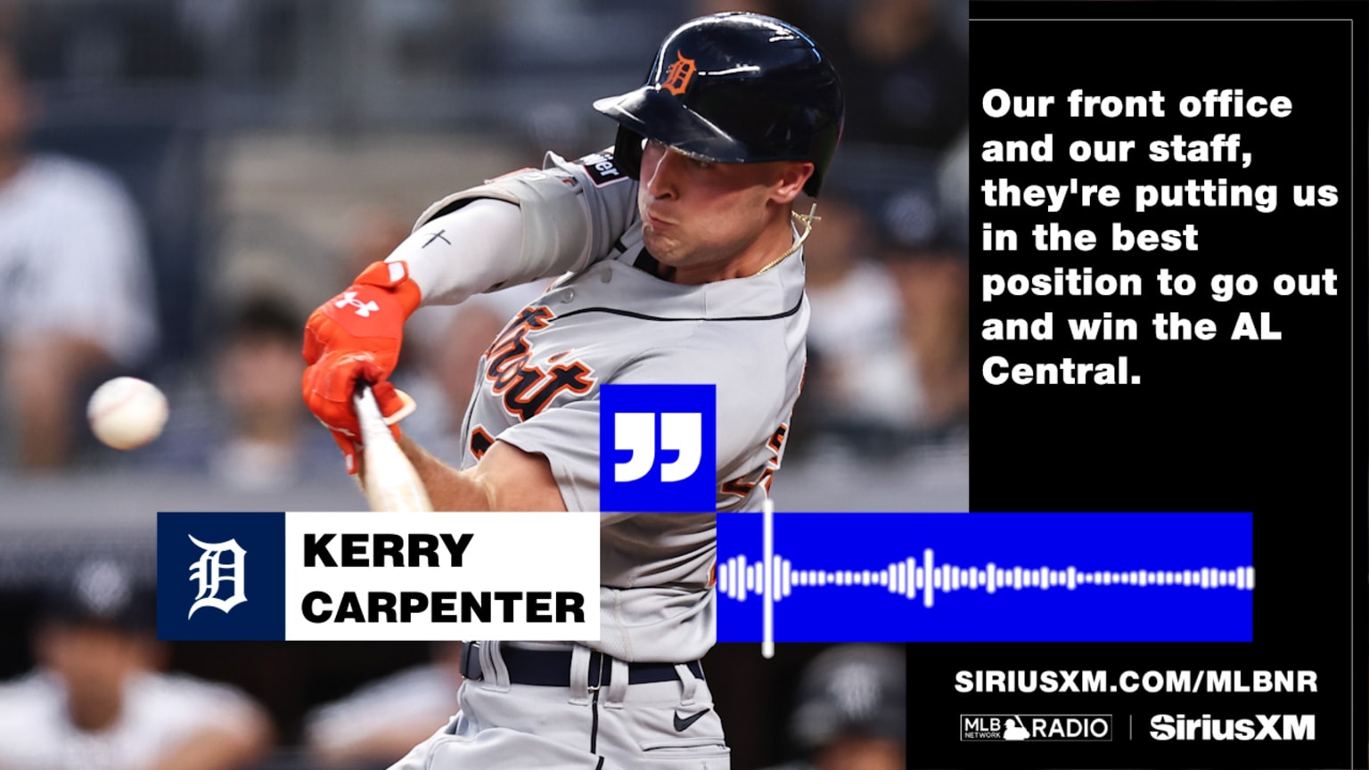 Kerry Carpenter on improvement Miggy more 01/19/2024 Detroit Tigers