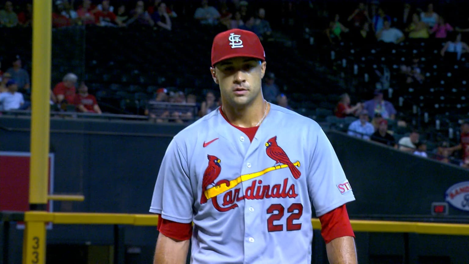 Jack Flaherty k's Dominic Canzone to end the 1st | 07/26/2023 | St ...