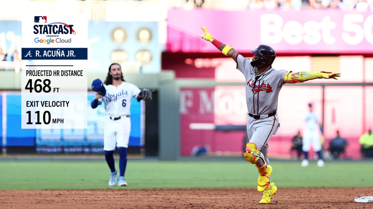 Ronald Acuña Jr. crushes 468-ft. home run vs. Royals | 07/28/2025 ...