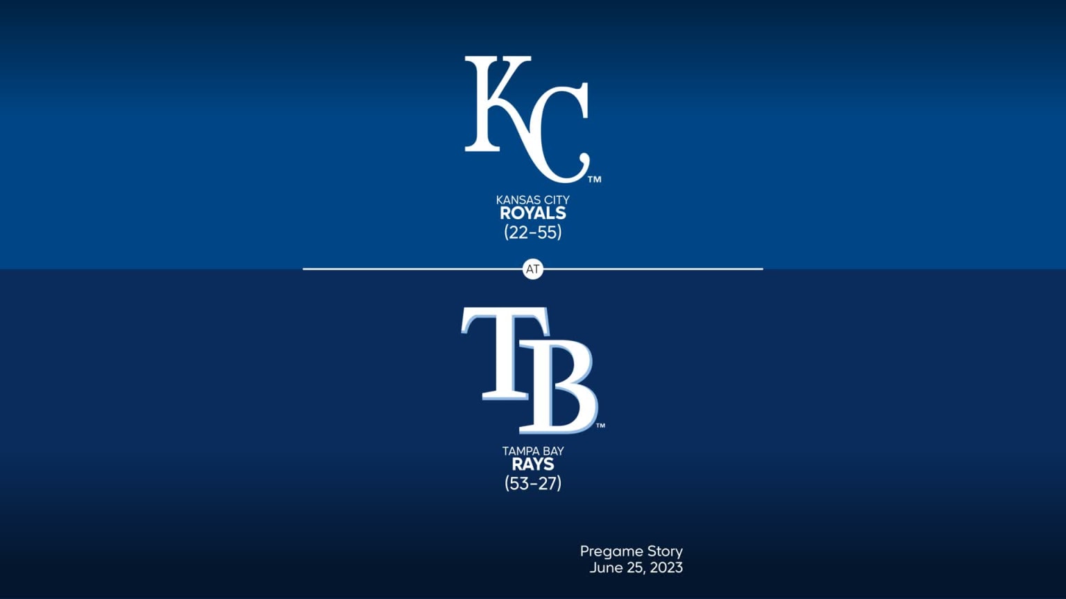Tampa Bay Rays vs Kansas City Royals June 24, 2023 TODAY