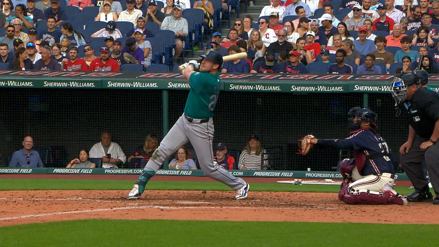 Luke Raley pega HR solitario en la 5ta | 18/06/2024 | Los Mariners de ...