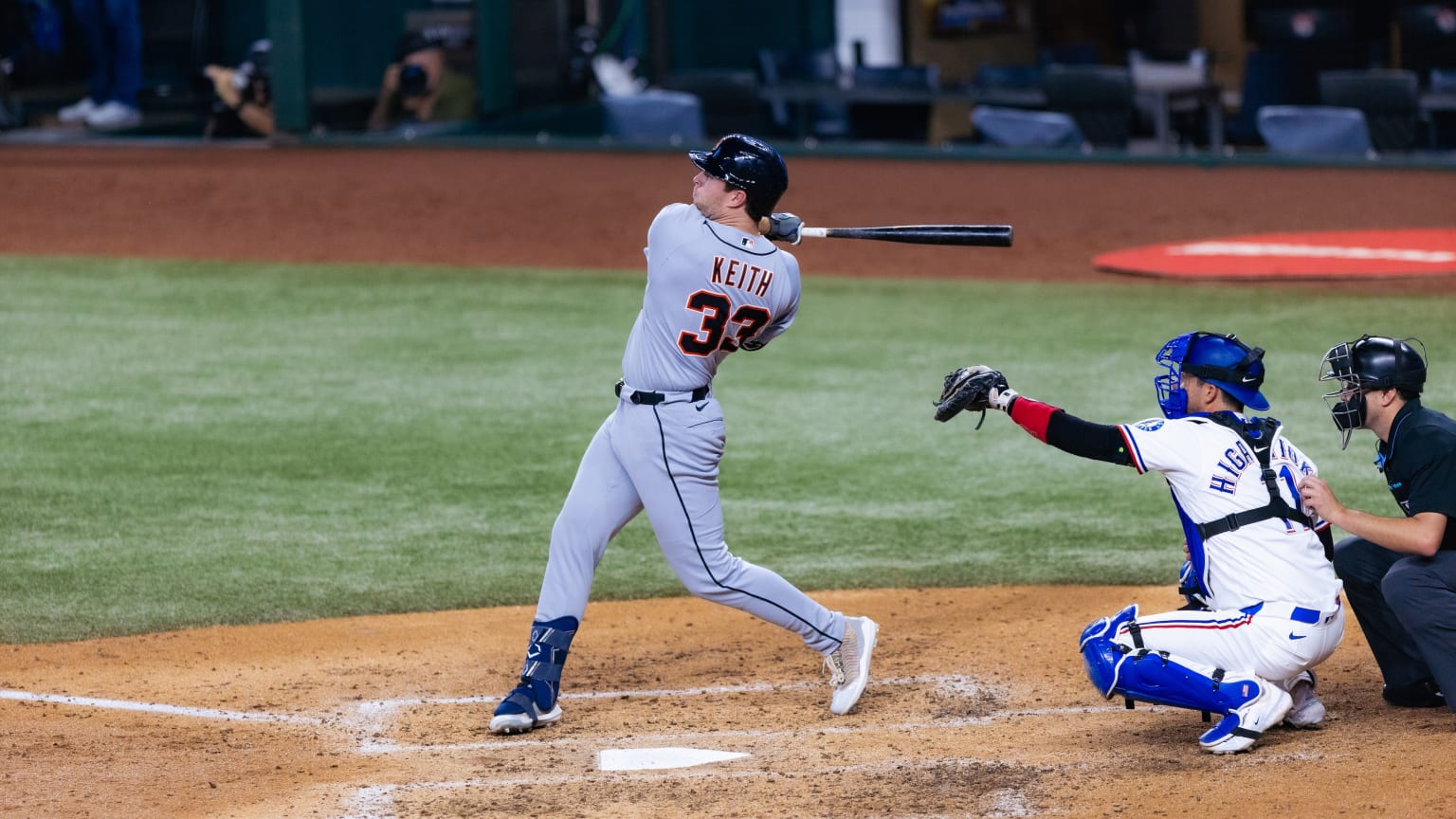 Cole Keith hits a solo home run to right field to get the Tigers on the board in the top of the 5th inning