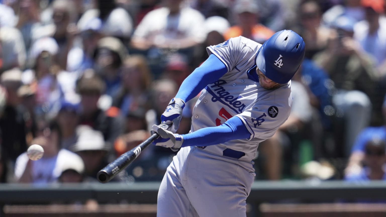 FREDDIE FREEMAN LA DODGERS バット Dodgers' Freddie Freeman sidelined with neck nerve issue