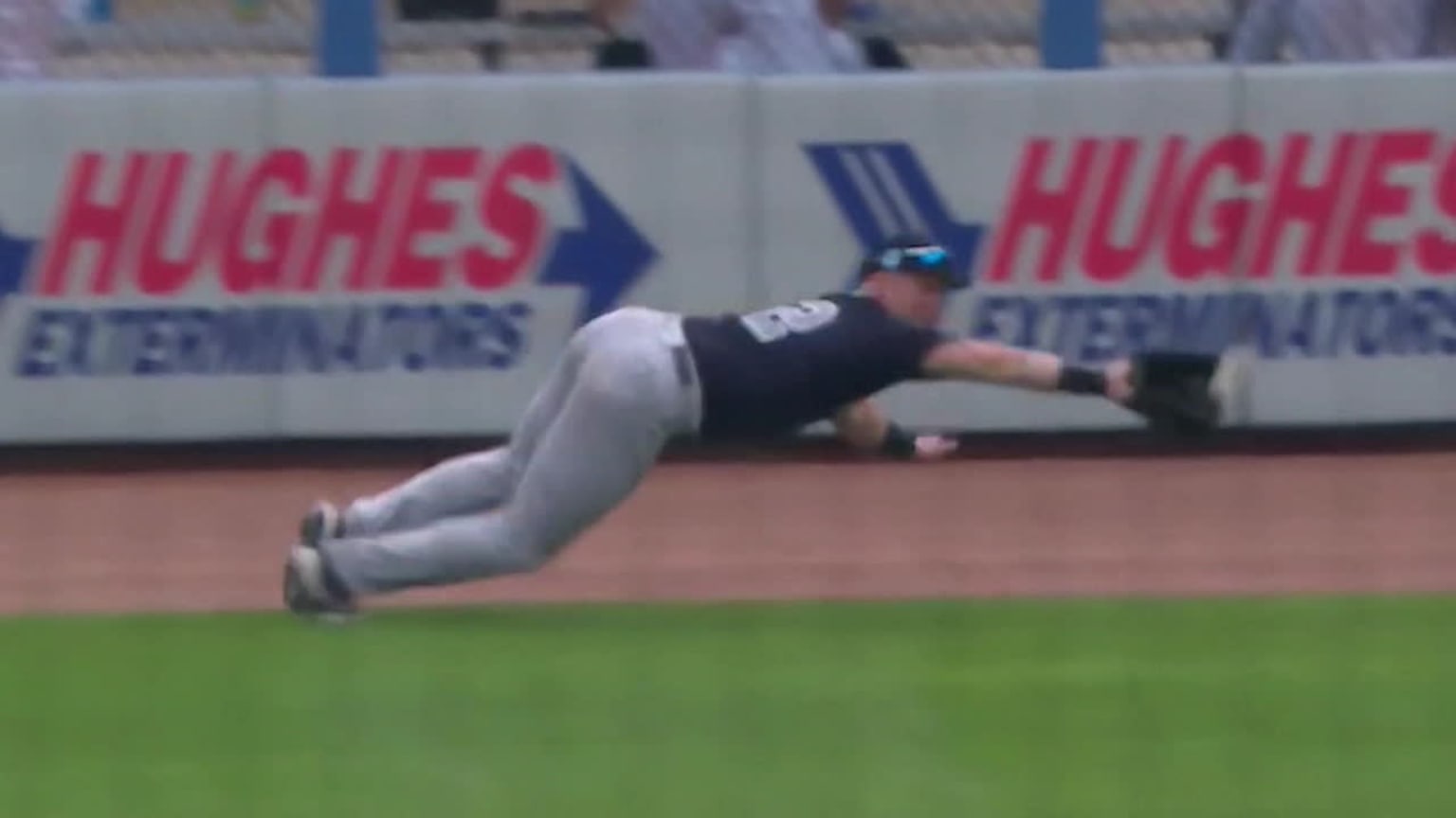 Elijah Dunham's nice catch 02/26/2023 New York Yankees