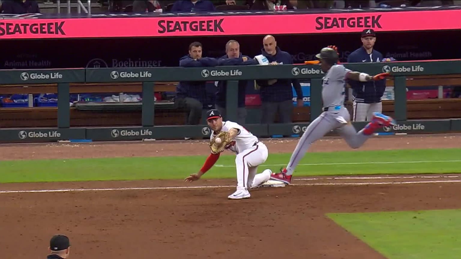 Jazz Chisholm Jr. singles after review 04/22/2024 Miami Marlins