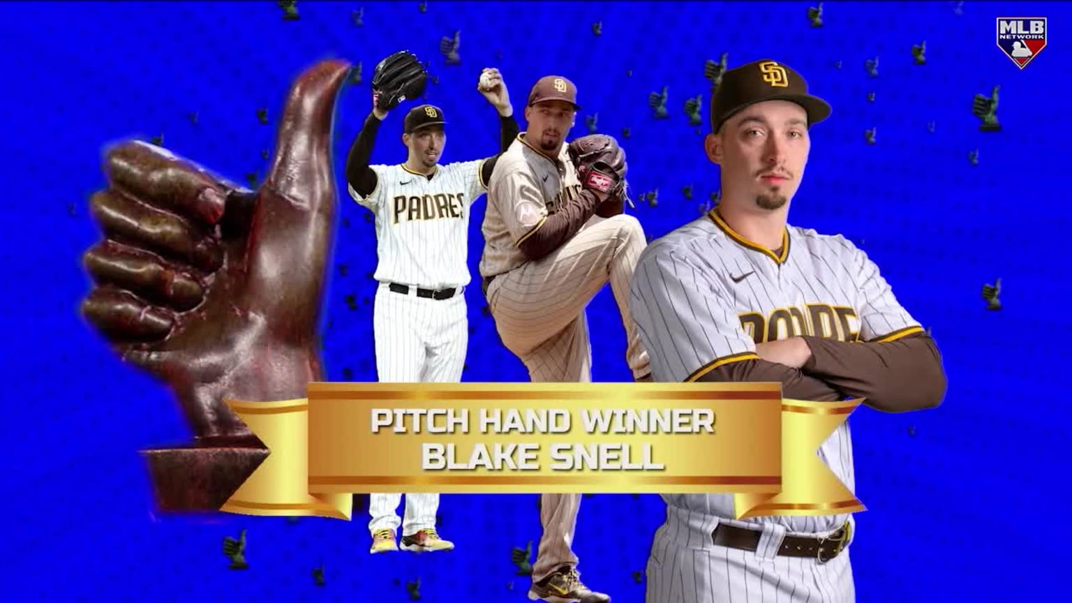 Snell wins July Pitch Hand Award, 08/03/2023