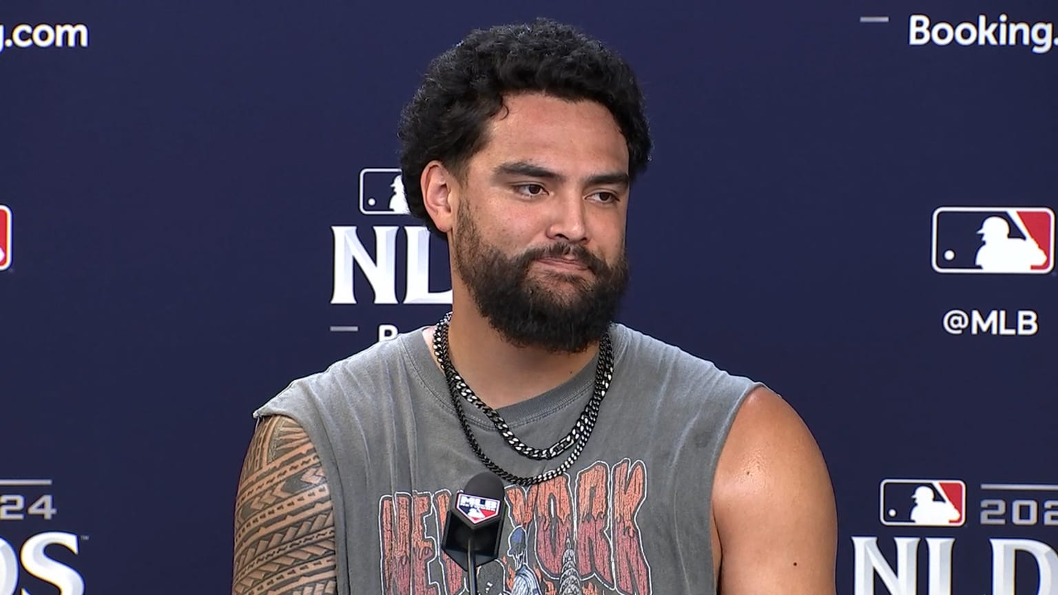 Sean Manaea on starting Game 3 of the NLDS | 10/07/2024 | New York Mets