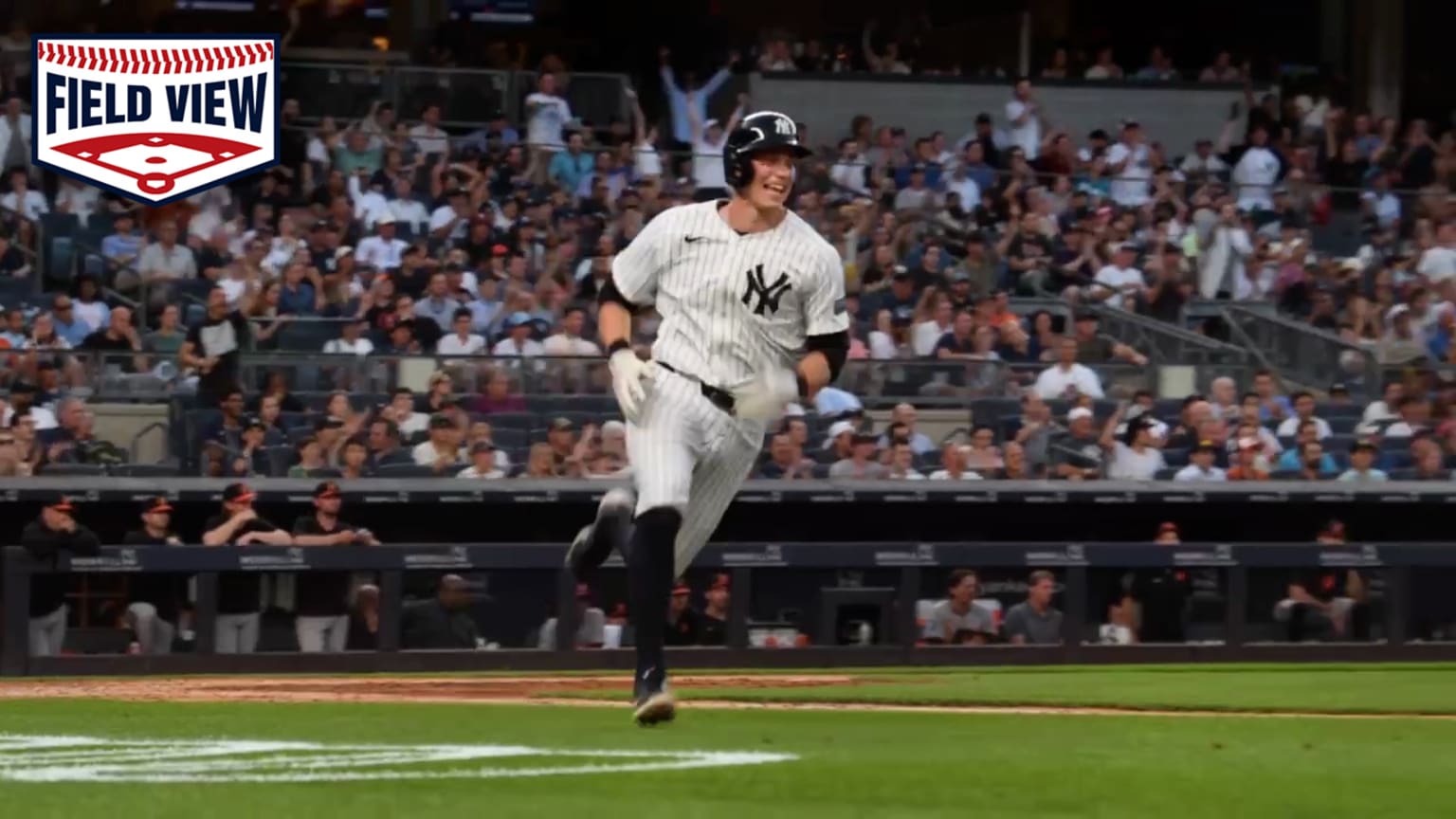 Field View: Ben Rice's first career hit | 06/18/2024 | New York Yankees