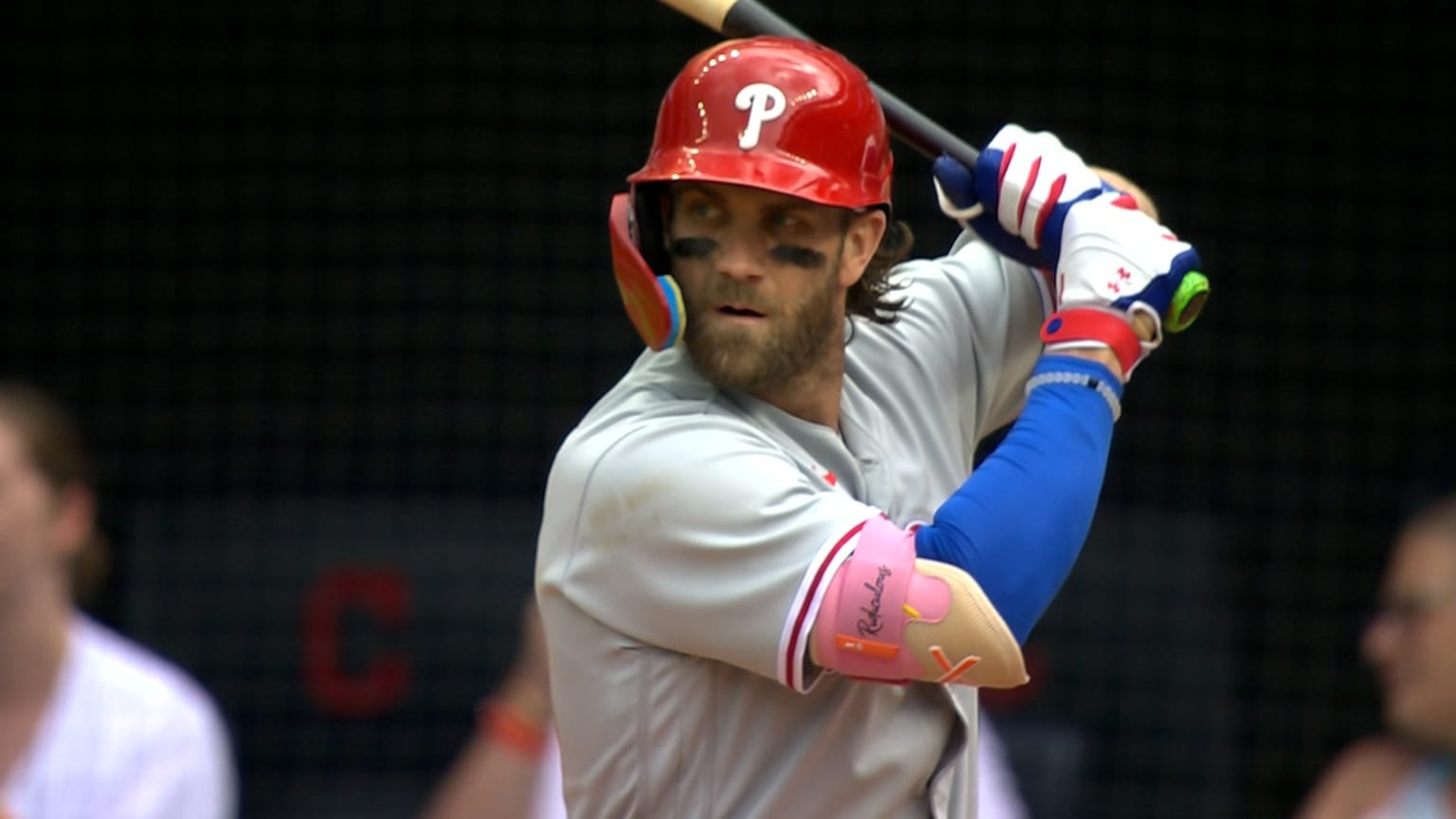 Bryce Harper brings in Schwarber 07/23/2023 Philadelphia Phillies