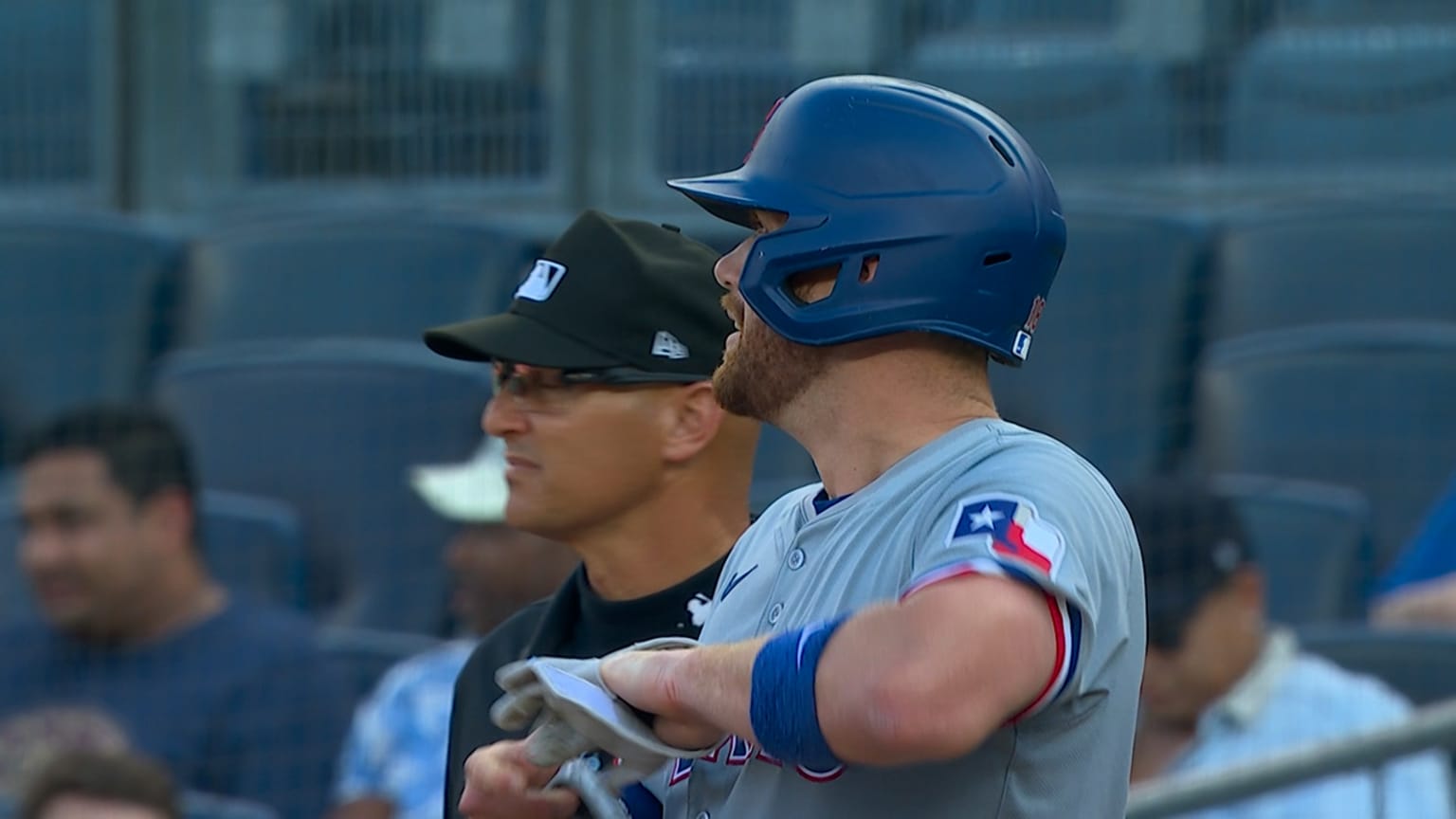 Carson Kelly's RBI single | 08/10/2024 | Texas Rangers
