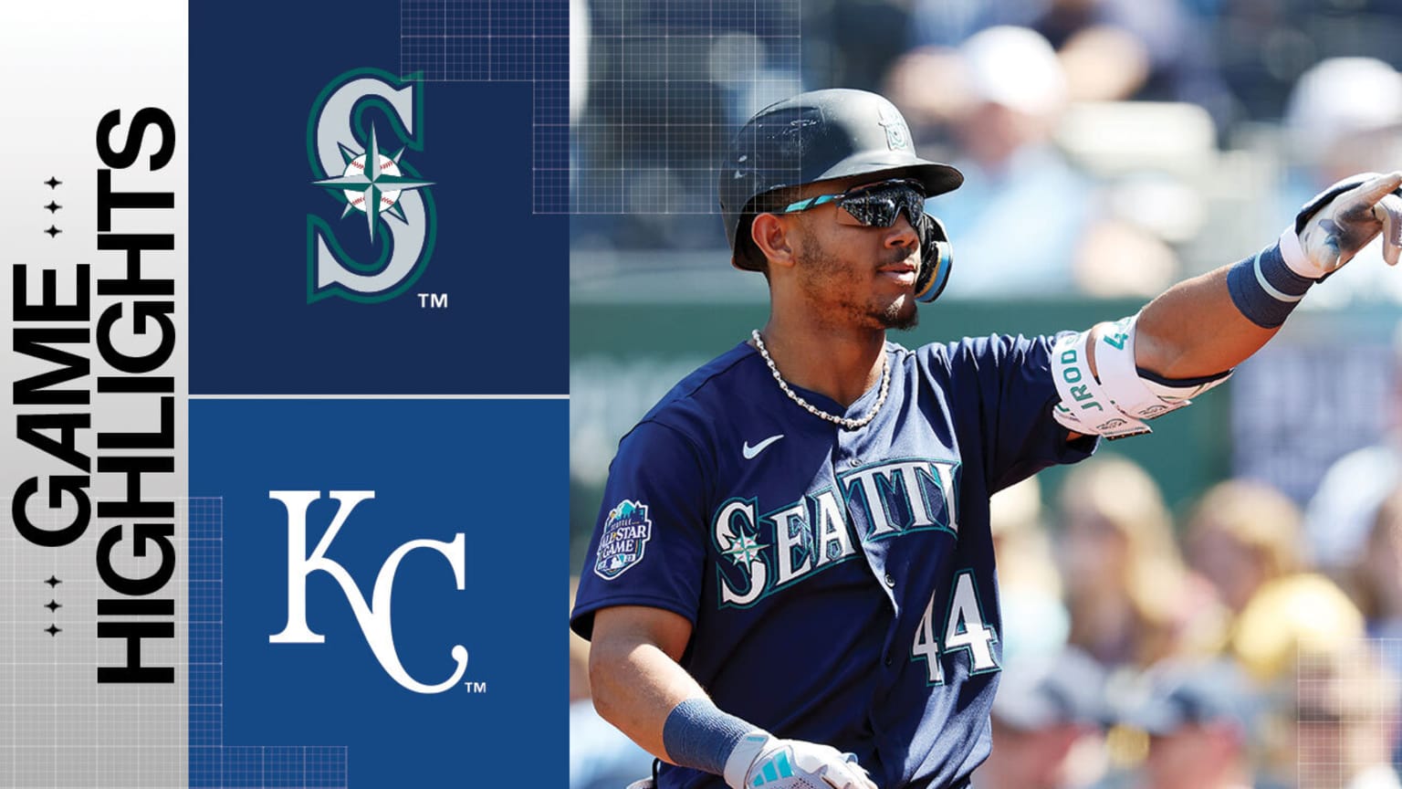 JRod's threerun homer ignites 64 win over Royals 08/17/2023 Seattle Mariners