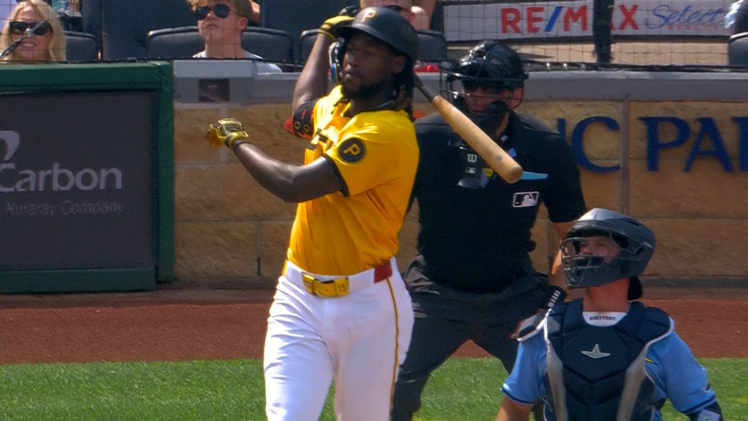 Data Viz: Oneil Cruz's solo home run | 06/22/2024 | Pittsburgh Pirates