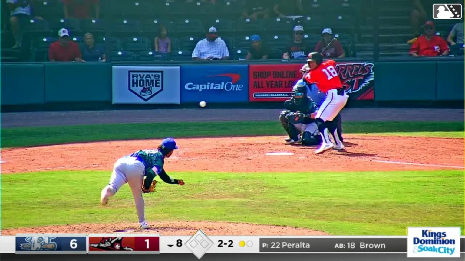 Luis Peralta's second strikeout | 08/11/2024 | MLB.com