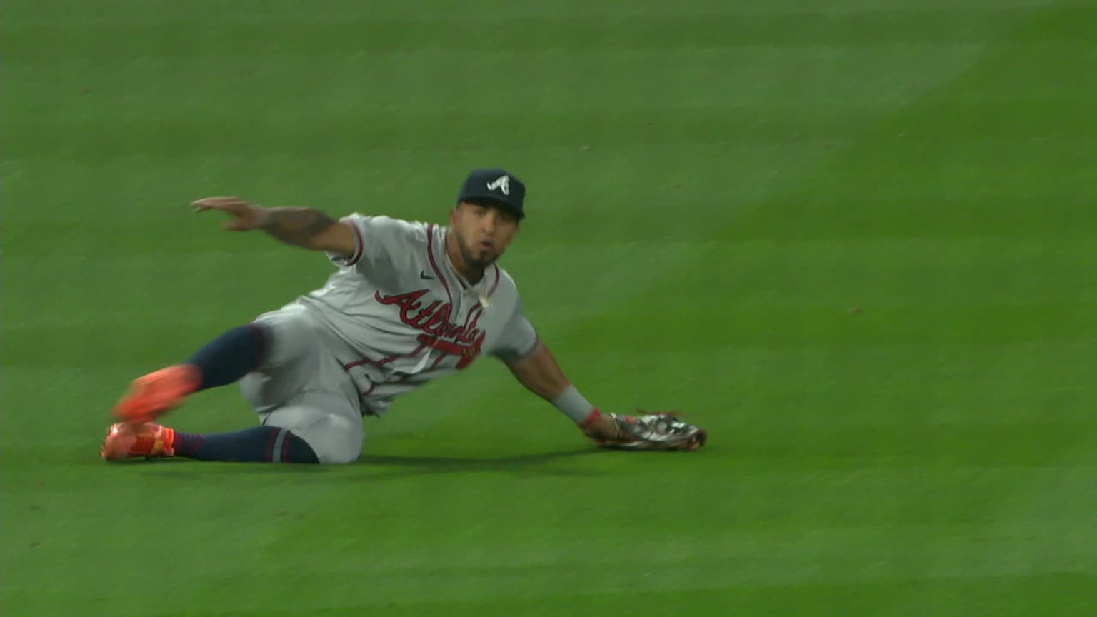 Eddie Rosario's sliding catch, 06/26/2023