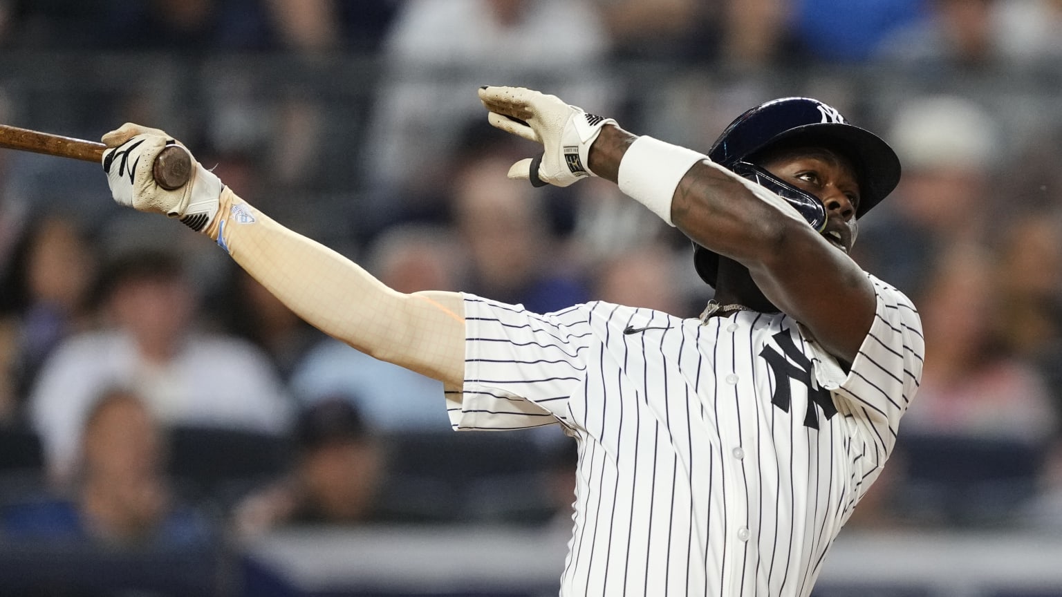 Jazz Chisholm jonrón 100 Yankees Medias Rojas