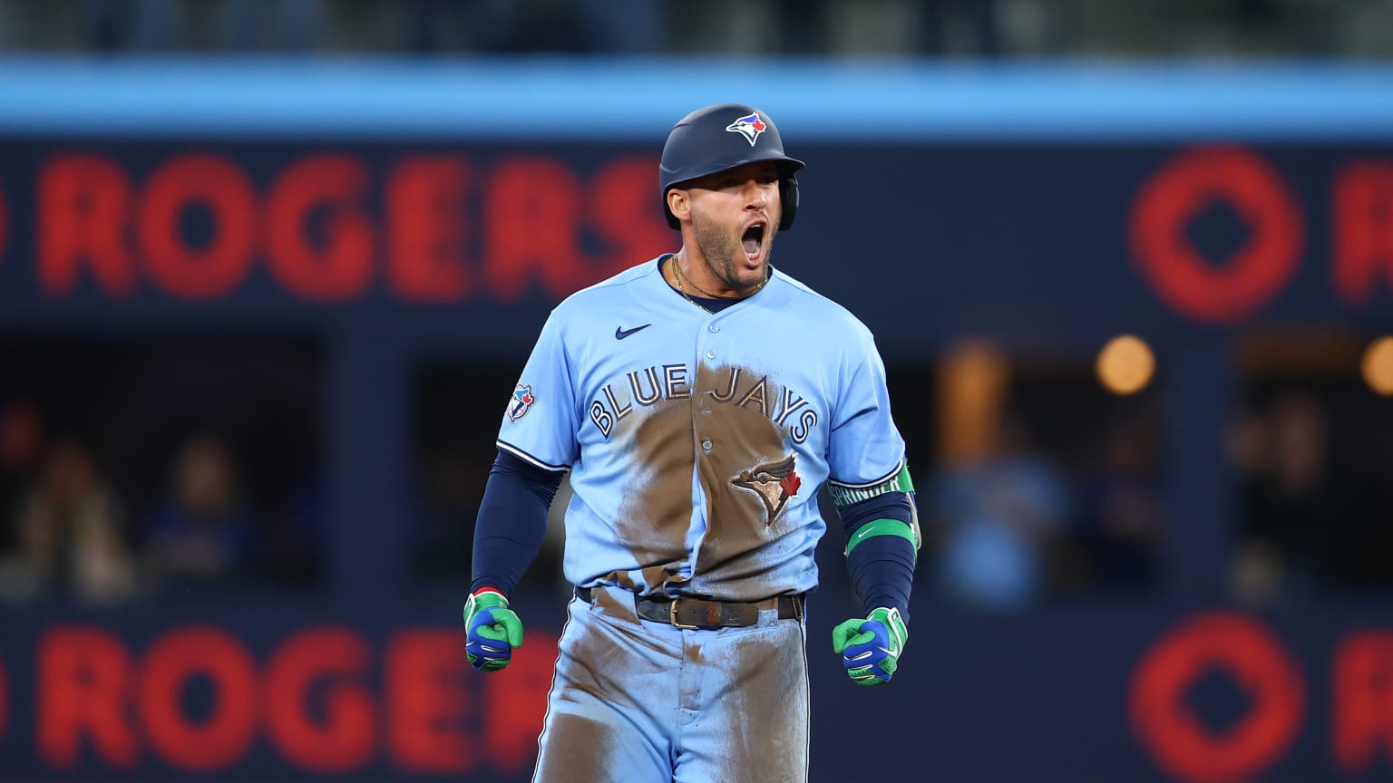 George Springer's RBI double | 04/08/2026 | MLB.com