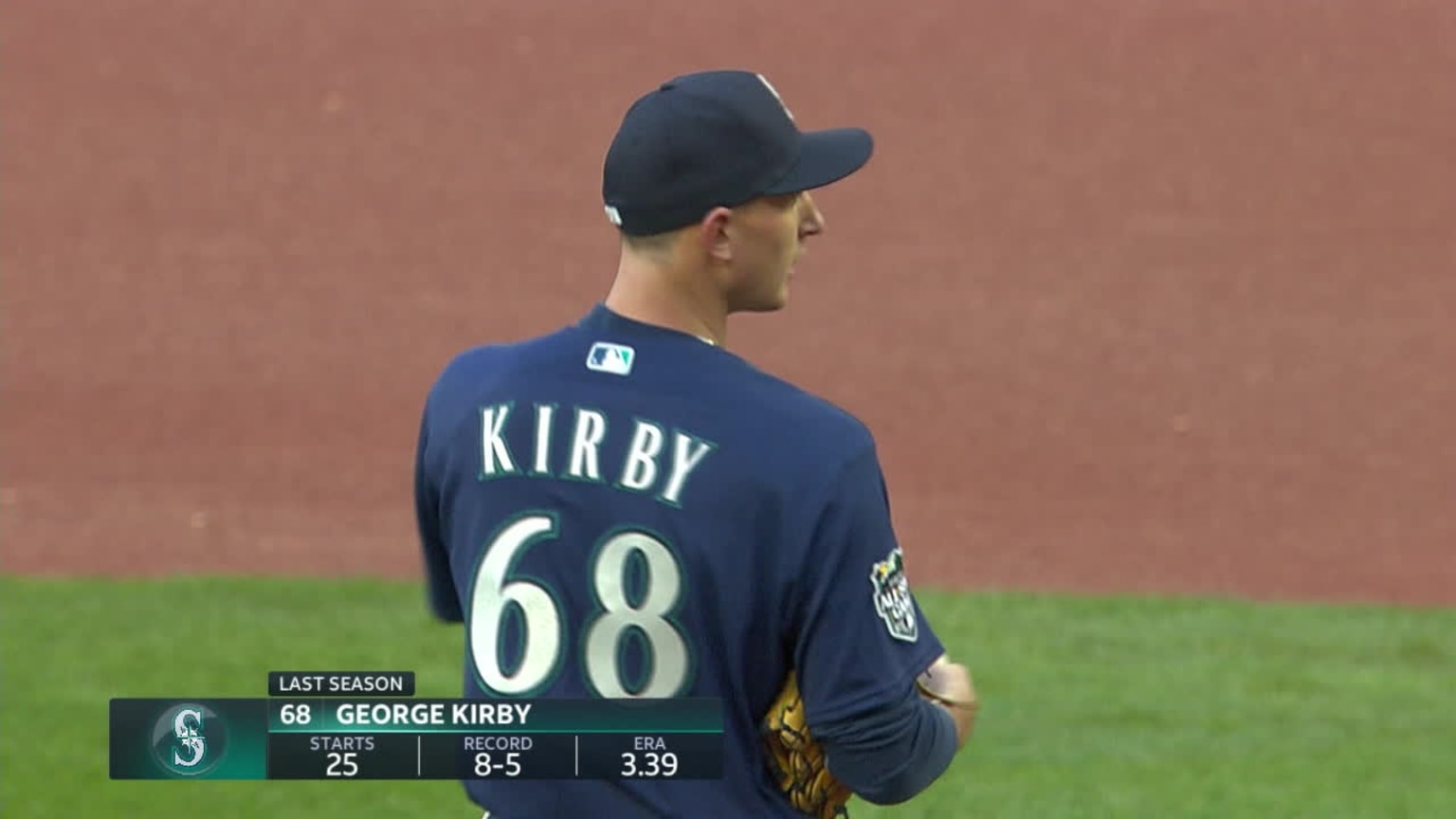 George Kirby whiffs five vs. Los Angeles | 04/03/2023 | Seattle Mariners