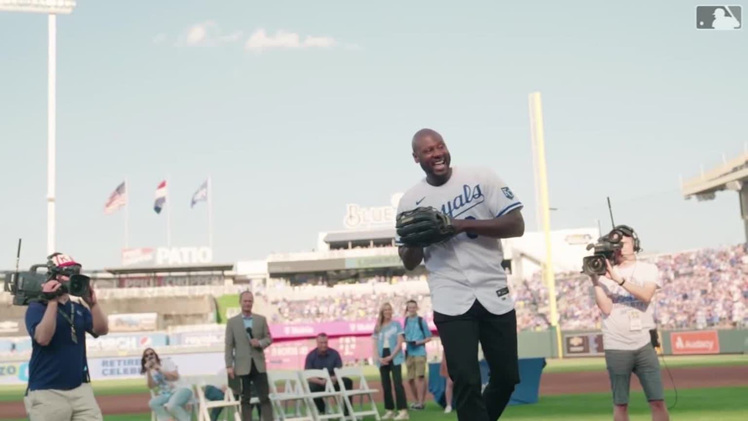 Cain's retirement ceremony | 05/06/2023 | MLB.com