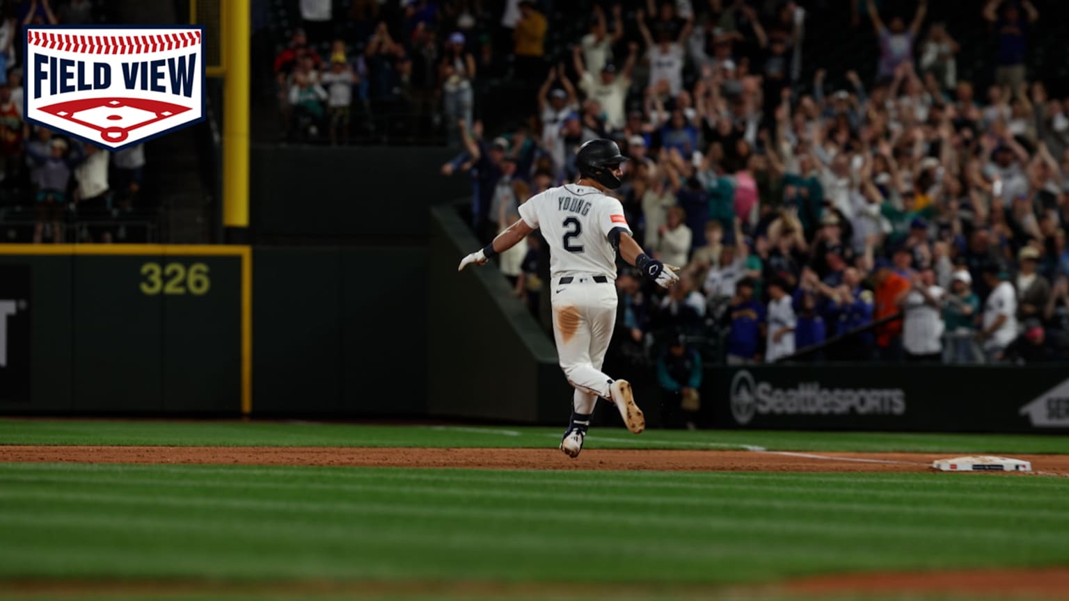 View of Field View: Cole Young hits a walk-off single | 06/01/2026 | Seattle ...