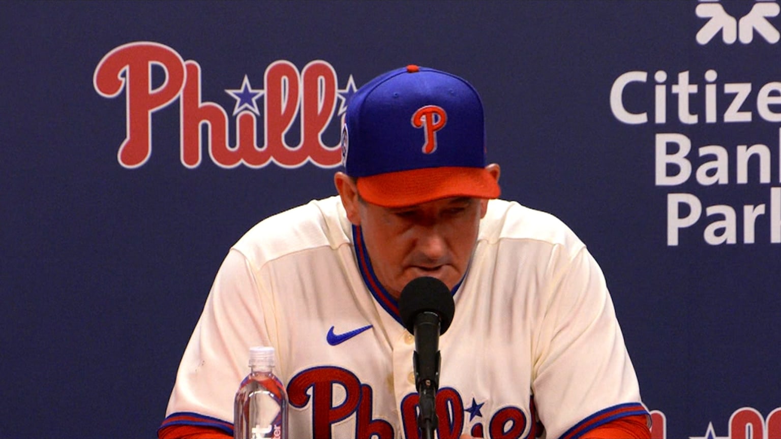 Rob Thomson on Phillies' loss, 10/20/2023