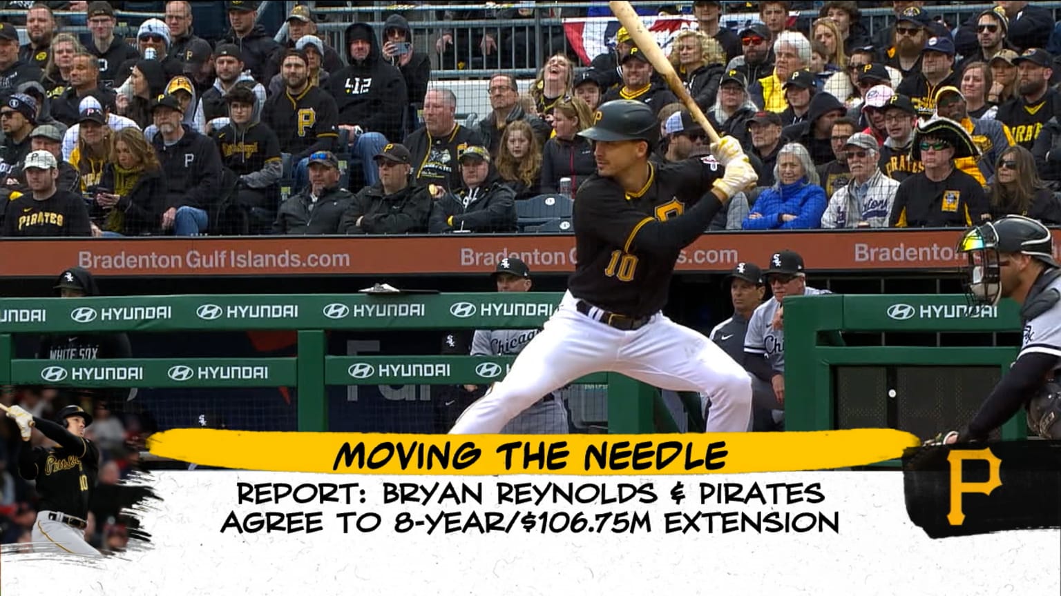 Pirates extend Bryan Reynolds for eight years | 04/25/2023 | Pittsburgh ...