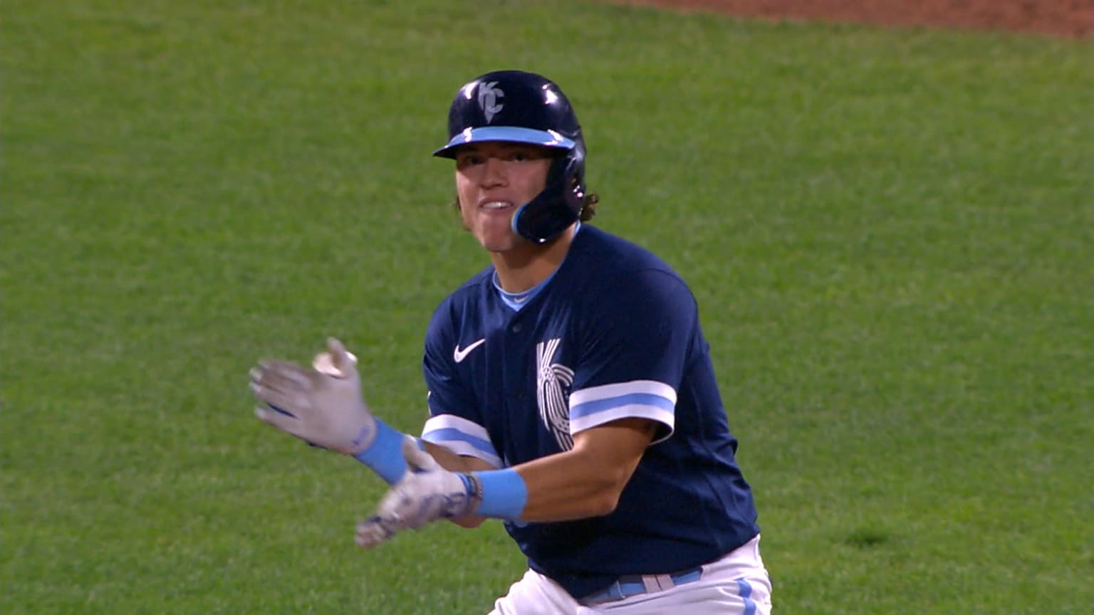 Nate Eaton's RBI single 09/23/2022 Kansas City Royals