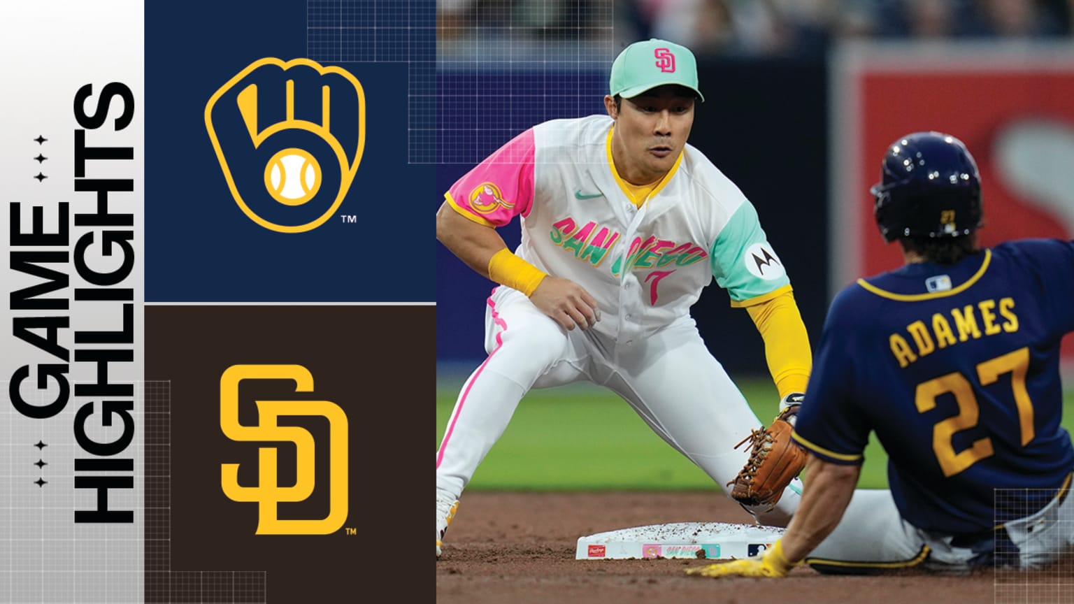 Brewers vs. Padres Highlights 04/14/2023 Milwaukee Brewers